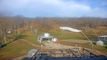 Weather camera view of Powder Ridge Ski Resort.