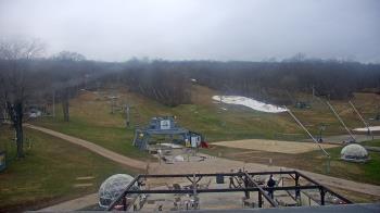 Weather camera view of Powder Ridge Ski Resort.