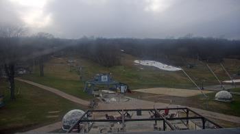 Weather camera view of Powder Ridge Ski Resort.
