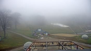 Weather camera view of Powder Ridge Ski Resort.
