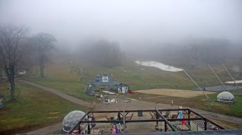 Weather camera view of Powder Ridge Ski Resort.