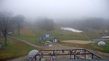 Weather camera view of Powder Ridge Ski Resort.