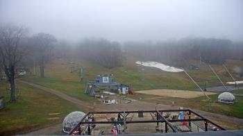Weather camera view of Powder Ridge Ski Resort.