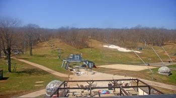 Weather camera view of Powder Ridge Ski Resort.