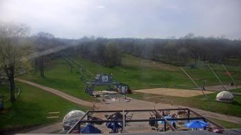 Weather camera view of Powder Ridge Ski Resort.