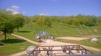 Weather camera view of Powder Ridge Ski Resort.