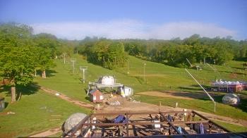 Weather camera view of Powder Ridge Ski Resort.