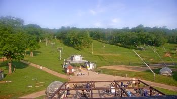 Weather camera view of Powder Ridge Ski Resort.