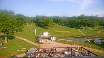 Weather camera view of Powder Ridge Ski Resort.