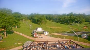 Weather camera view of Powder Ridge Ski Resort.