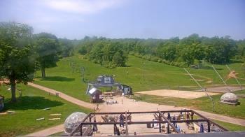 Weather camera view of Powder Ridge Ski Resort.