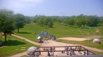 Weather camera view of Powder Ridge Ski Resort.