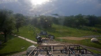 Weather camera view of Powder Ridge Ski Resort.