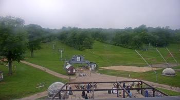Weather camera view of Powder Ridge Ski Resort.