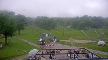 Weather camera view of Powder Ridge Ski Resort.