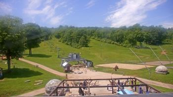 Weather camera view of Powder Ridge Ski Resort.