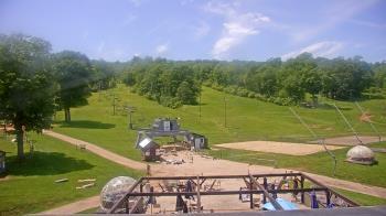 Weather camera view of Powder Ridge Ski Resort.