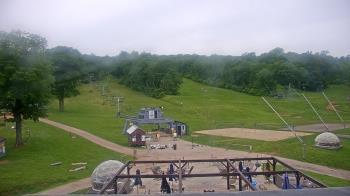 Weather camera view of Powder Ridge Ski Resort.