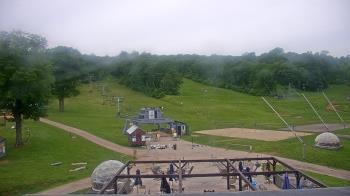Weather camera view of Powder Ridge Ski Resort.