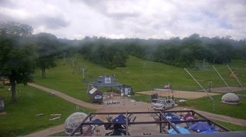 Weather camera view of Powder Ridge Ski Resort.