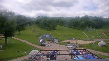 Weather camera view of Powder Ridge Ski Resort.