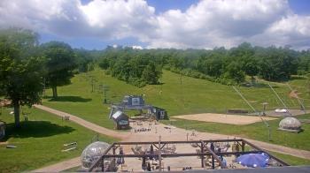 Weather camera view of Powder Ridge Ski Resort.
