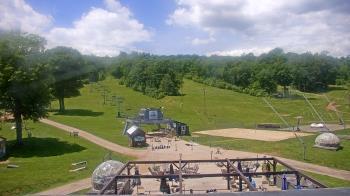 Weather camera view of Powder Ridge Ski Resort.