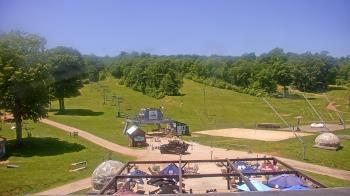 Weather camera view of Powder Ridge Ski Resort.