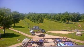 Weather camera view of Powder Ridge Ski Resort.