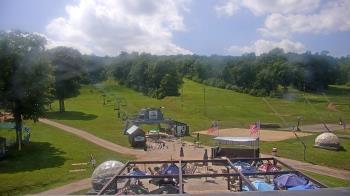 Weather camera view of Powder Ridge Ski Resort.