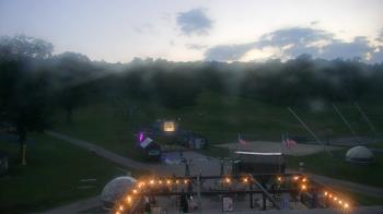 Weather camera view of Powder Ridge Ski Resort.