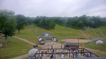 Weather camera view of Powder Ridge Ski Resort.