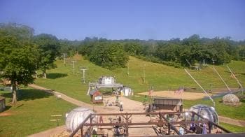 Weather camera view of Powder Ridge Ski Resort.
