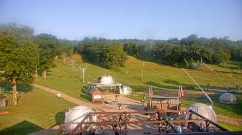 Weather camera view of Powder Ridge Ski Resort.