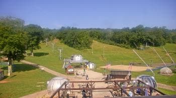 Weather camera view of Powder Ridge Ski Resort.