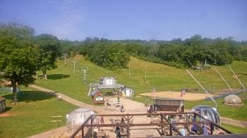 Weather camera view of Powder Ridge Ski Resort.