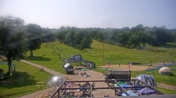 Weather camera view of Powder Ridge Ski Resort.