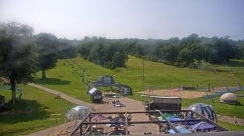 Weather camera view of Powder Ridge Ski Resort.