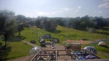Weather camera view of Powder Ridge Ski Resort.