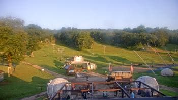 Weather camera view of Powder Ridge Ski Resort.