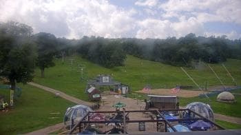 Weather camera view of Powder Ridge Ski Resort.