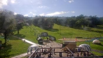 Weather camera view of Powder Ridge Ski Resort.