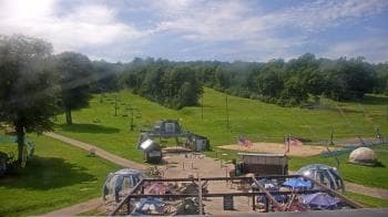 Weather camera view of Powder Ridge Ski Resort.