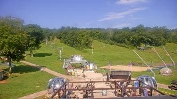 Weather camera view of Powder Ridge Ski Resort.