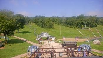 Weather camera view of Powder Ridge Ski Resort.