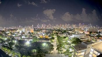 Weather camera view of LoanDepot Park (Marlins).