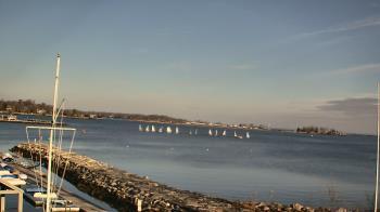 Weather camera view of Beach Point Club.