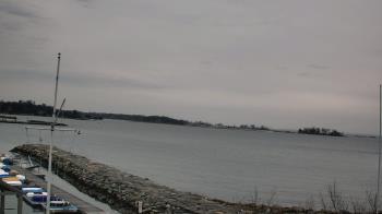 Weather camera view of Beach Point Club.