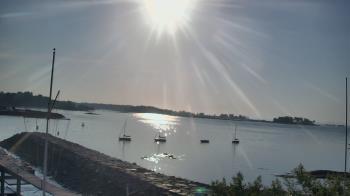 Weather camera view of Beach Point Club.