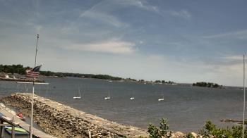 Weather camera view of Beach Point Club.